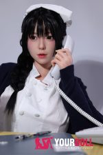 Fudoll 覃星悦 166cm Eカップ フルシリコン リアルな肌質感付き 顎機能付き 巨乳 ナースプレイ 美人 ラブドール - 画像 (14)