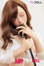 Fudoll 環奈(眠り顔) 148cm Dカップ フルシリコン リアルな肌質感付き 顎機能付き スリム ラブドール - 画像 (17)