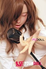 Fudoll 環奈(眠り顔) 148cm Dカップ フルシリコン リアルな肌質感付き 顎機能付き スリム ラブドール - 画像 (13)