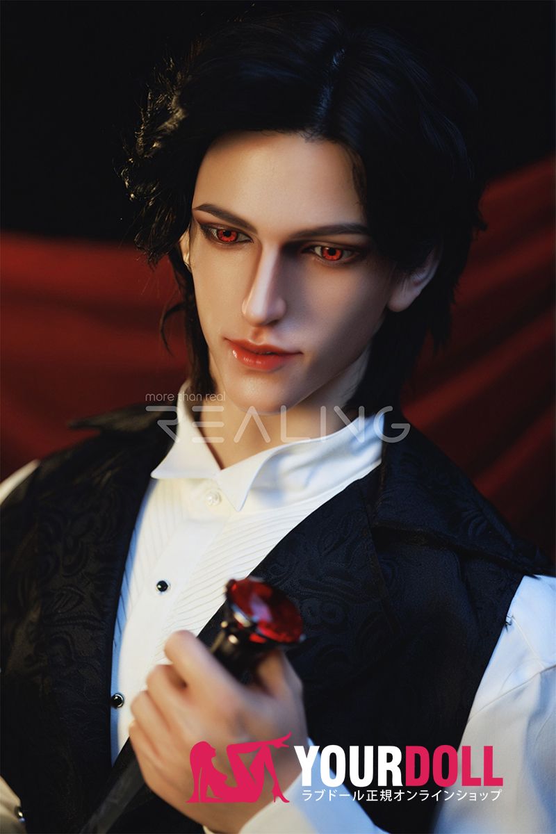 Realing doll 铭柯(Micah) 180cm フルシリコン 顎機能付き ヴァンパイア 魅力的 男性型ラブドール 新品 - 画像 (1)