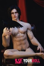 Realing doll 铭柯(Micah) 180cm フルシリコン 顎機能付き ヴァンパイア 魅力的 男性型ラブドール 新品 - 画像 (3)