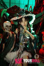 Shedoll Jiangxiaotang(江小棠) 160cm Cカップ フルシリコン ハロウィーン 顎機能追加可 ヤンデレ 美脚 リアルドール - 画像 (21)