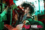 Shedoll Jiangxiaotang(江小棠) 160cm Cカップ フルシリコン ハロウィーン 顎機能追加可 ヤンデレ 美脚 リアルドール - 画像 (23)