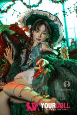 Shedoll Jiangxiaotang(江小棠) 160cm Cカップ フルシリコン ハロウィーン 顎機能追加可 ヤンデレ 美脚 リアルドール - 画像 (4)