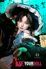 Shedoll Jiangxiaotang(江小棠) 160cm Cカップ フルシリコン ハロウィーン 顎機能追加可 ヤンデレ 美脚 リアルドール - 画像 (2)