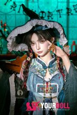 Shedoll Jiangxiaotang(江小棠) 160cm Cカップ フルシリコン ハロウィーン 顎機能追加可 ヤンデレ 美脚 リアルドール - 画像 (17)