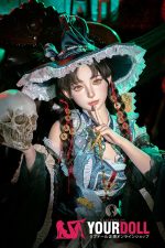 Shedoll Jiangxiaotang(江小棠) 160cm Cカップ フルシリコン ハロウィーン 顎機能追加可 ヤンデレ 美脚 リアルドール - 画像 (20)