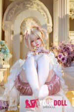 Shedoll Dongsheng(东笙) 150cm Bカップ フルシリコン カスタム瞳 愛嬌 ちっぱい ラブドール - 画像 (13)