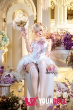 Shedoll Dongsheng(东笙) 150cm Bカップ フルシリコン カスタム瞳 愛嬌 ちっぱい ラブドール - 画像 (12)