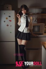 Aibei Doll Aria #AB23 158cm Fカップ フルシリコン 顎機能付き ボディ選択可 White肌 巨乳 等身大 ラブドール - 画像 (29)