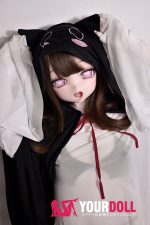 ElsaBabe 浅香萌里 RAD043 144cm-M ピンク肌 フルシリコン エルフ耳 ハート目 アニメドール - 画像 (5)