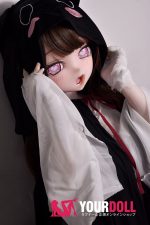 ElsaBabe 浅香萌里 RAD043 144cm-M ピンク肌 フルシリコン エルフ耳 ハート目 アニメドール - 画像 (6)