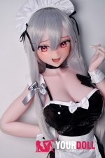 ElsaBabe 相原香耶 RAD046 144cm-M ピンク肌 フルシリコン ドヤ顔 メイド 細腰 アニメドール - 画像 (2)