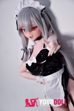 ElsaBabe 相原香耶 RAD046 144cm-M ピンク肌 フルシリコン ドヤ顔 メイド 細腰 アニメドール - 画像 (8)
