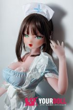 ElsaBabe 小川梨花 RAD048 148cm-L ピンク肌 フルシリコン ナースプレイ いたずらっ子 巨乳 アニメドール - 画像 (13)