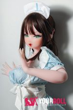 ElsaBabe 小川梨花 RAD048 148cm-L ピンク肌 フルシリコン ナースプレイ いたずらっ子 巨乳 アニメドール - 画像 (11)