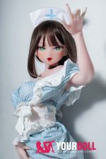 ElsaBabe 小川梨花 RAD048 148cm-L ピンク肌 フルシリコン ナースプレイ いたずらっ子 巨乳 アニメドール - 画像 (8)