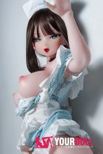 ElsaBabe 小川梨花 RAD048 148cm-L ピンク肌 フルシリコン ナースプレイ いたずらっ子 巨乳 アニメドール - 画像 (7)