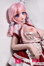ElsaBabe 伊月珊瑚 AHR029 148cm-L ピンク肌 フルシリコン 太眉 美人 愛しい 巨乳 ラブドール 新品 - 画像 (22)