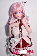 ElsaBabe 伊月珊瑚 AHR029 148cm-L ピンク肌 フルシリコン 太眉 美人 愛しい 巨乳 ラブドール 新品 - 画像 (12)