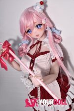 ElsaBabe 伊月珊瑚 AHR029 148cm-L ピンク肌 フルシリコン 太眉 美人 愛しい 巨乳 ラブドール 新品 - 画像 (24)