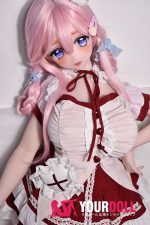 ElsaBabe 伊月珊瑚 AHR029 148cm-L ピンク肌 フルシリコン 太眉 美人 愛しい 巨乳 ラブドール 新品 - 画像 (11)