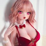 ElsaBabe 浅香萌里 RAD043 140cm-M ピンク肌 フルシリコン エルフ耳 サンタガール バニーガール ハート目 アニメドール