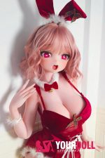 ElsaBabe 浅香萌里 RAD043 140cm-M ピンク肌 フルシリコン エルフ耳 サンタガール バニーガール ハート目 アニメドール