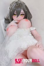 ElsaBabe 水田新奈 AHR019 148cm-Ｌ ピンク肌 フルシリコン 美人 花嫁 巨乳 アニメドール - 画像 (8)