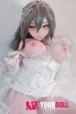 ElsaBabe 水田新奈 AHR019 148cm-Ｌ ピンク肌 フルシリコン 美人 花嫁 巨乳 アニメドール - 画像 (10)