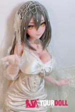 ElsaBabe 水田新奈 AHR019 148cm-Ｌ ピンク肌 フルシリコン 美人 花嫁 巨乳 アニメドール - 画像 (12)
