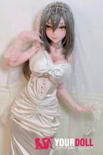 ElsaBabe 水田新奈 AHR019 148cm-Ｌ ピンク肌 フルシリコン 美人 花嫁 巨乳 アニメドール - 画像 (15)
