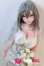 ElsaBabe 水田新奈 AHR019 148cm-Ｌ ピンク肌 フルシリコン 美人 花嫁 巨乳 アニメドール - 画像 (9)