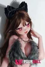 ElsaBabe 桃井望 AHR026 144cm-M ピンク肌 フルシリコン ワイルド 八重歯 エルフ耳 小悪魔系 アニメドール - 画像 (4)