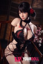 JiuShengDoll 雯雯 #99B T4(軽量化) 107cm Fカップ フルシリコン 顎機能付き ヘッド選択可 ホワイト肌 魅惑 トルソー 半身ラブドール - 画像 (12)