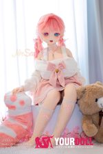 WM Dolls 羽織 141cm Fカップ #Y018 ビニール製ヘッド+シリコン製ボディ 3Dの口 オッドアイ 爆乳 愛嬌 アニメドール 予約販売 新品 - 画像 (12)