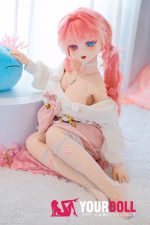 WM Dolls 羽織 141cm Fカップ #Y018 ビニール製ヘッド+シリコン製ボディ 3Dの口 オッドアイ 爆乳 愛嬌 アニメドール 予約販売 新品 - 画像 (10)