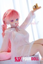 WM Dolls 羽織 141cm Fカップ #Y018 ビニール製ヘッド+シリコン製ボディ 3Dの口 オッドアイ 爆乳 愛嬌 アニメドール 予約販売 新品 - 画像 (9)
