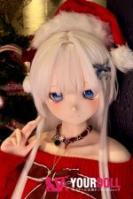 WM Dolls 露娜 157cm Cカップ #Y019 ビニール製ヘッド+シリコン製ボディ サンタガール 楚々 アニメドール