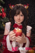 MLW Rena(玲奈) #24 145cm Bカップ フルシリコン ナチュラル肌 サンタガール 無邪気 癒し ラブドール - 画像 (12)