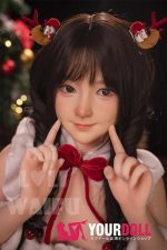 MLW Rena(玲奈) #24 145cm Bカップ フルシリコン ナチュラル肌 サンタガール 無邪気 癒し ラブドール - 画像 (4)
