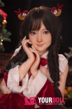 MLW Rena(玲奈) #24 145cm Bカップ フルシリコン ナチュラル肌 サンタガール 無邪気 癒し ラブドール - 画像 (5)