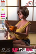 Sankaku Doll 葉月(Haduki) 154cm Mカップ ブラウン肌 肉感的 爆乳 コスプレ系 田舎娘 ラブドール 新品 - 画像 (4)