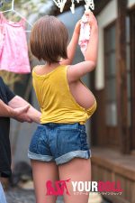 Sankaku Doll 葉月(Haduki) 154cm Mカップ ブラウン肌 肉感的 爆乳 コスプレ系 田舎娘 ラブドール 新品 - 画像 (9)