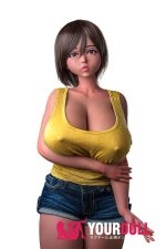 Sankaku Doll 葉月(Haduki) 154cm Mカップ ブラウン肌 肉感的 爆乳 コスプレ系 田舎娘 ラブドール 新品 - 画像 (12)