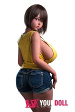 Sankaku Doll 葉月(Haduki) 154cm Mカップ ブラウン肌 肉感的 爆乳 コスプレ系 田舎娘 ラブドール 新品 - 画像 (11)