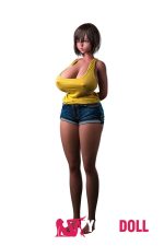 Sankaku Doll 葉月(Haduki) 154cm Mカップ ブラウン肌 肉感的 爆乳 コスプレ系 田舎娘 ラブドール 新品 - 画像 (13)