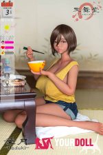 Sankaku Doll 葉月(Haduki) 154cm Mカップ ブラウン肌 肉感的 爆乳 コスプレ系 田舎娘 ラブドール 新品 - 画像 (8)