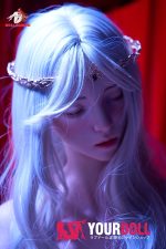DOLLSENIOR 梦(Dream) 165cm Fカップ リアルな肌質感付き ノーマル肌 フルシリコン 顎機能付き 眠り顔 ハロウィン ラブドール - 画像 (4)