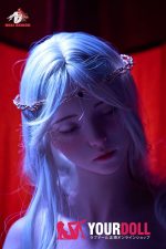 DOLLSENIOR 梦(Dream) 165cm Fカップ リアルな肌質感付き ノーマル肌 フルシリコン 顎機能付き 眠り顔 ハロウィン ラブドール - 画像 (6)